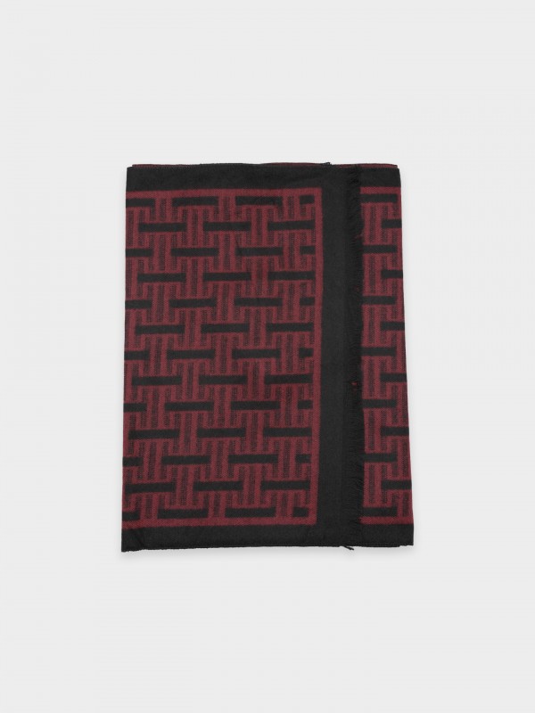 Bufanda con estampado