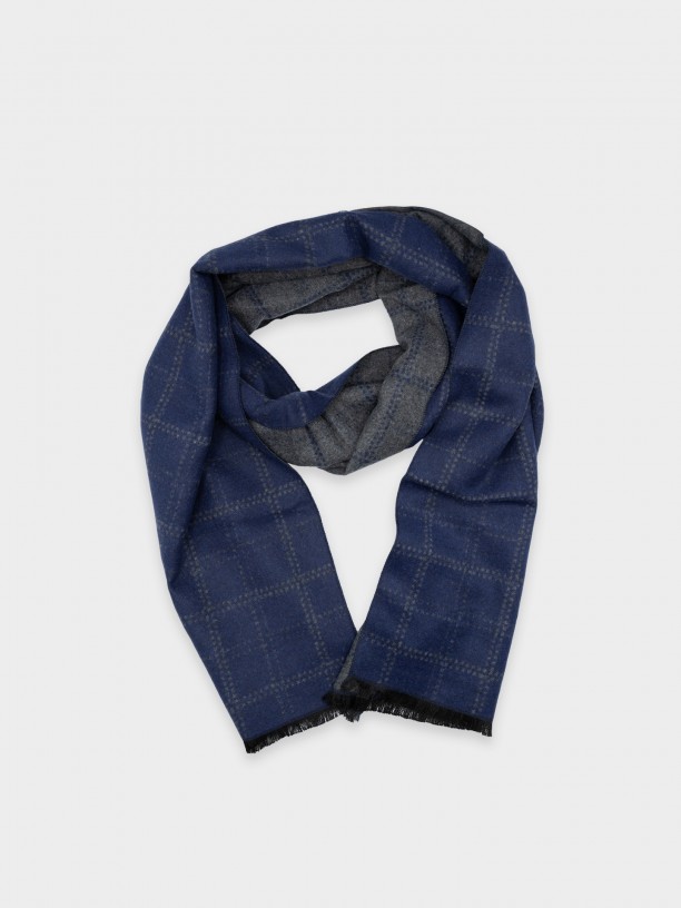 Cachecol com padrão Cachecol com padrão