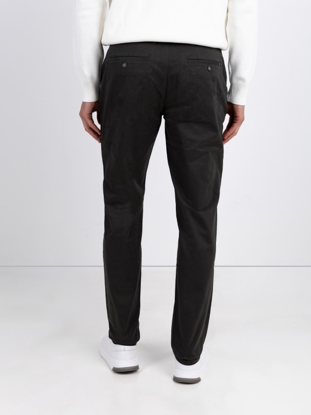 Stretch cotton chino trousers Stretch cotton chino trousers