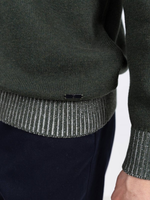 Camisola de meio fecho Camisola de meio fecho