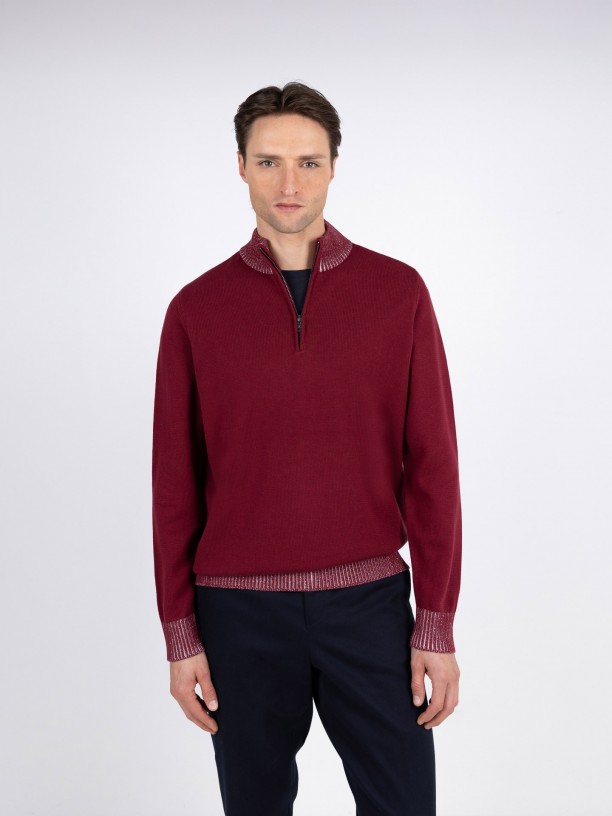 Half-zip sweater Half-zip sweater