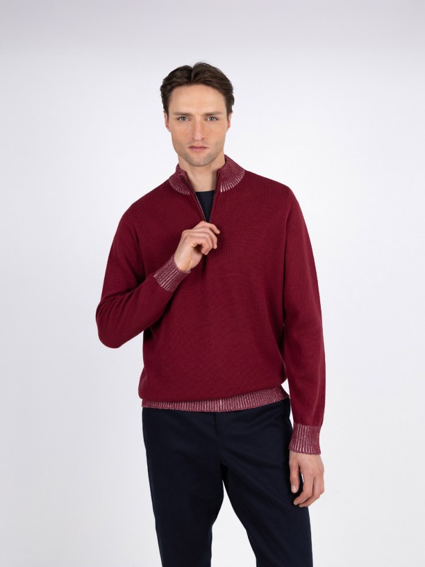 Half-zip sweater Half-zip sweater