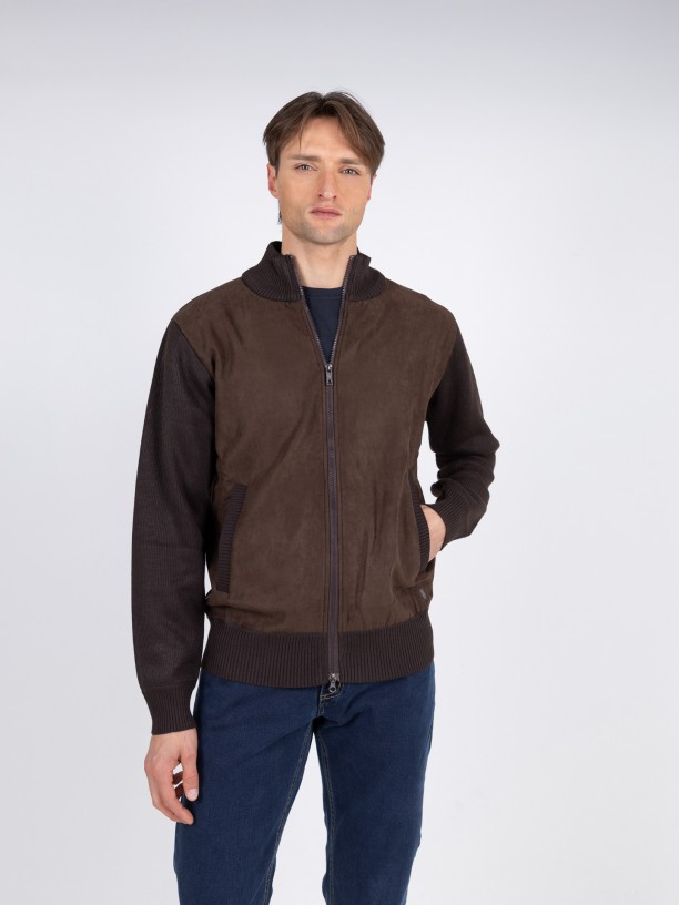 Casaco de malha polar Casaco de malha polar