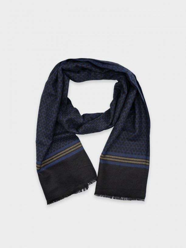 Bufanda con estampado