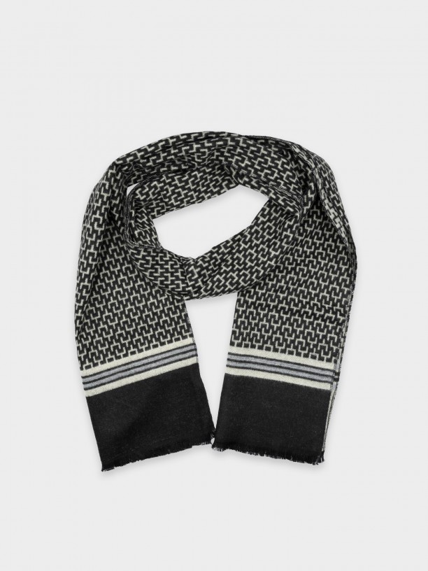 Bufanda con estampado Bufanda con estampado