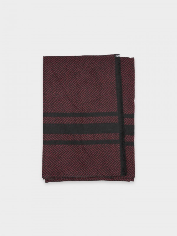 Bufanda con estampado