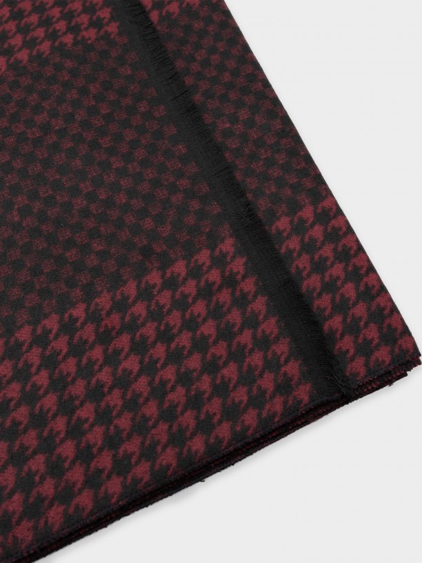 Cachecol com padrão Cachecol com padrão