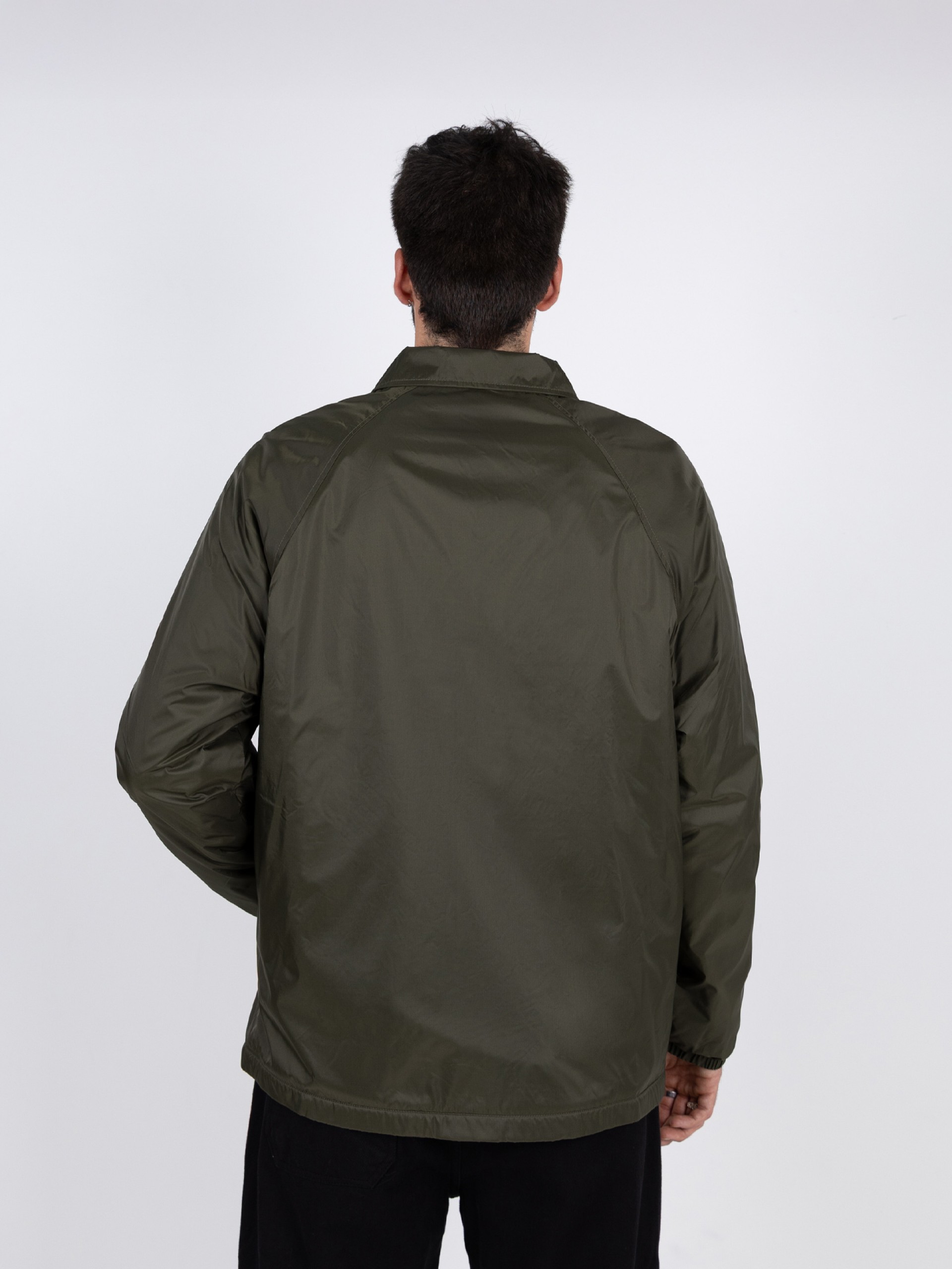 Chaqueta impermeable de tejido liso