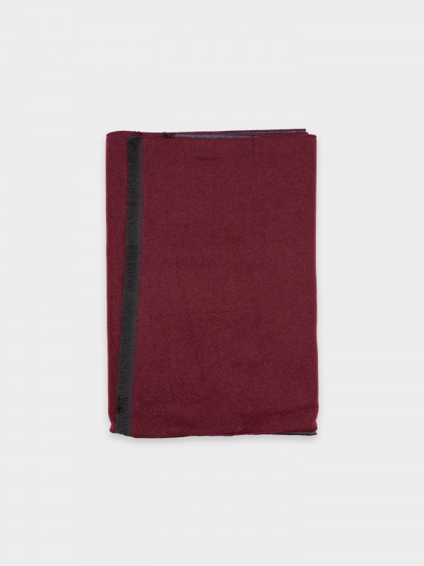 Smooth Scarf with Wool