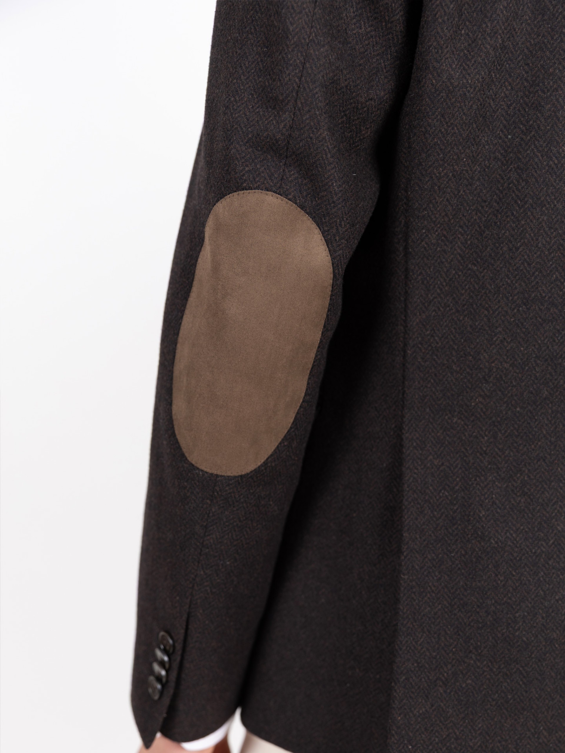 Americana de lana con micropatrón