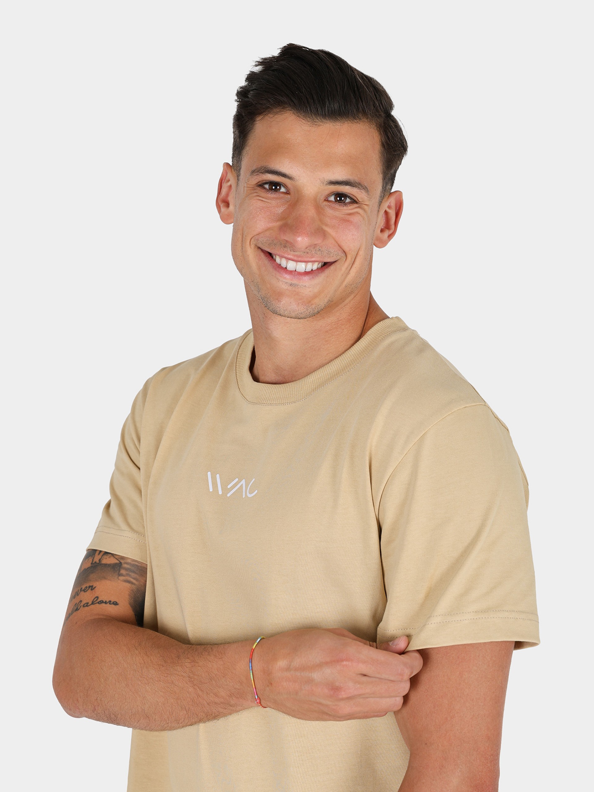 Camiseta loose fit con logo WAC