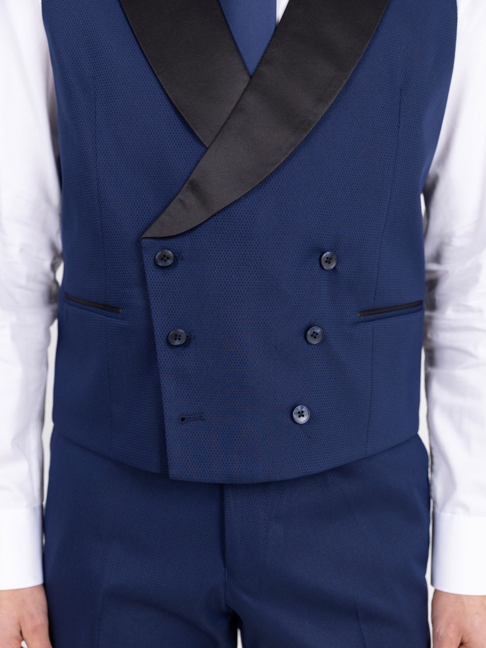 Fato de cerim�nia com colete regular fit