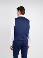 Fato de cerim�nia com colete regular fit