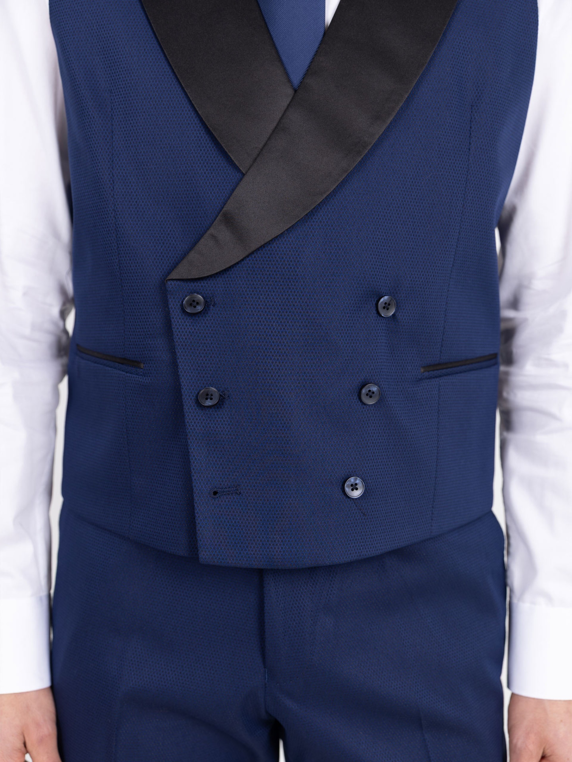 Fato de cerimónia com colete regular fit