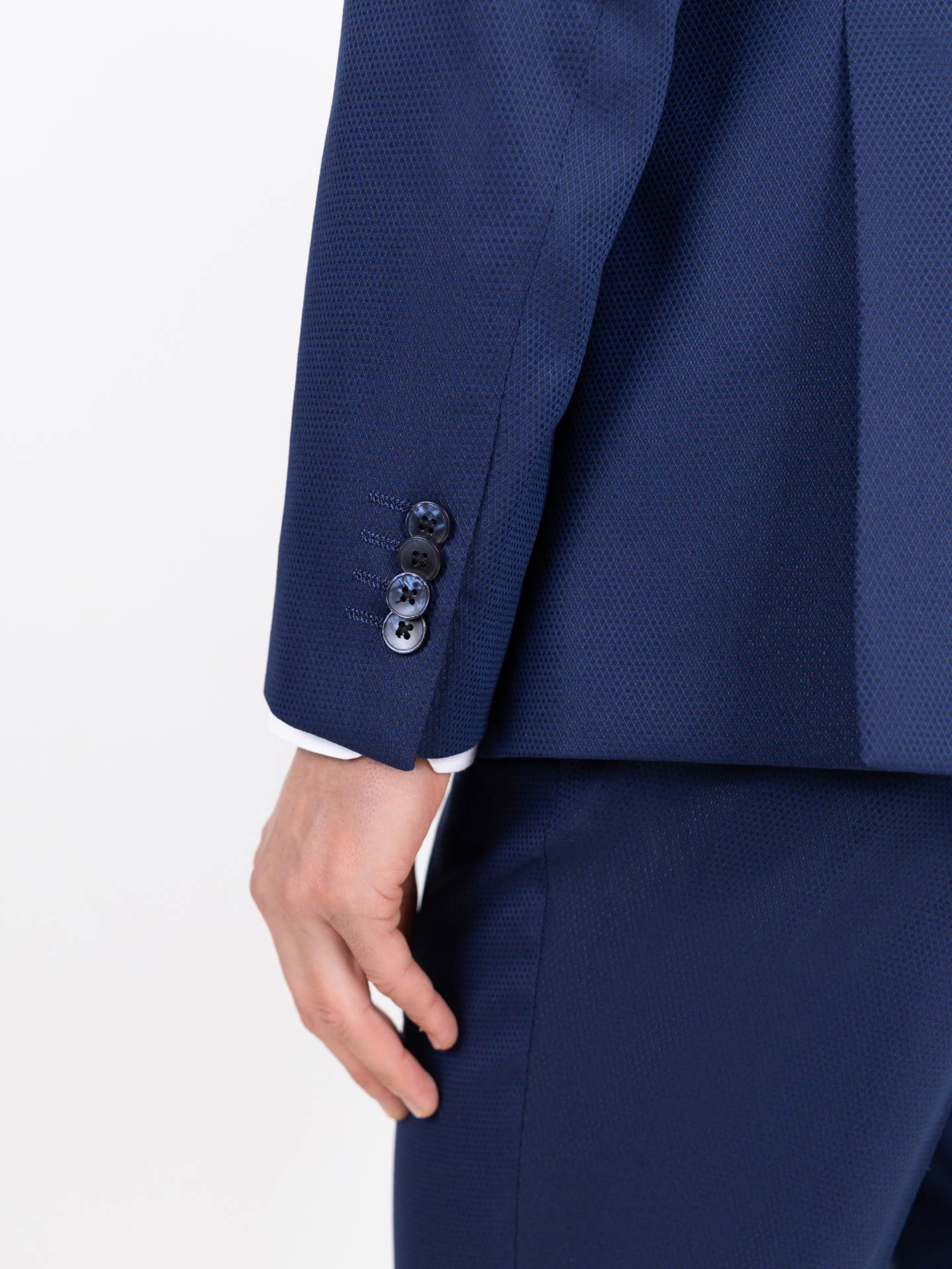 Fato de cerimónia com colete regular fit