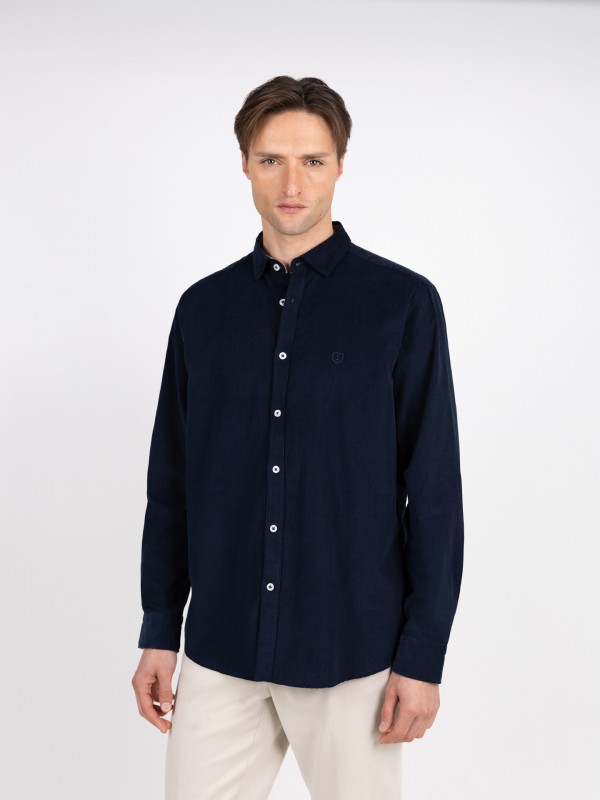 Camisa casual de pana Camisa casual de pana