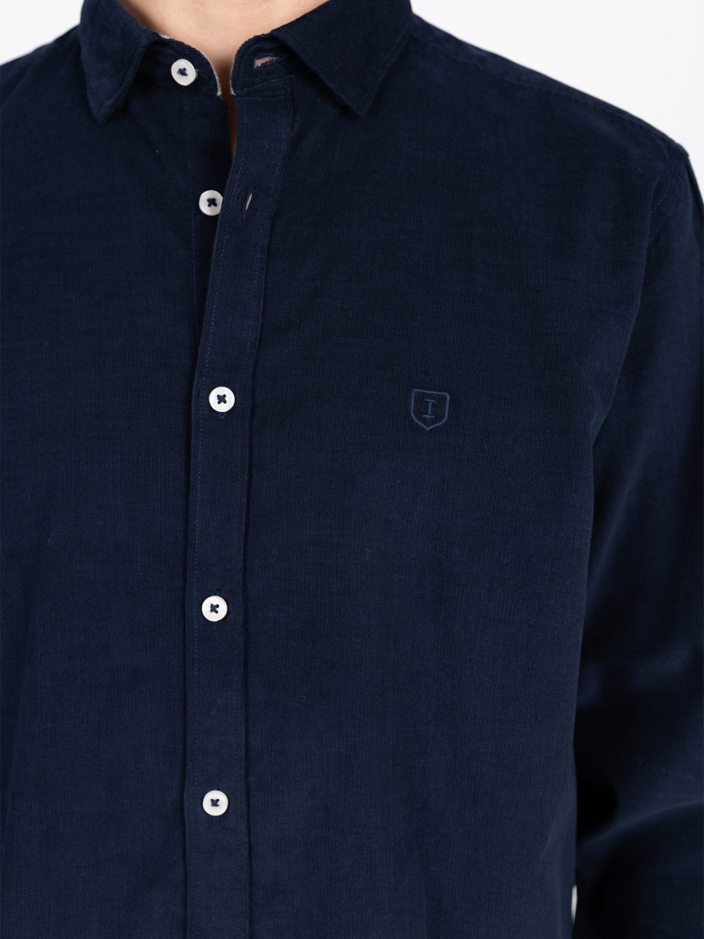 Camisa casual de bombazine