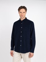 Camisa casual de bombazine