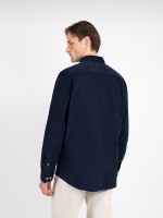Camisa casual de bombazine