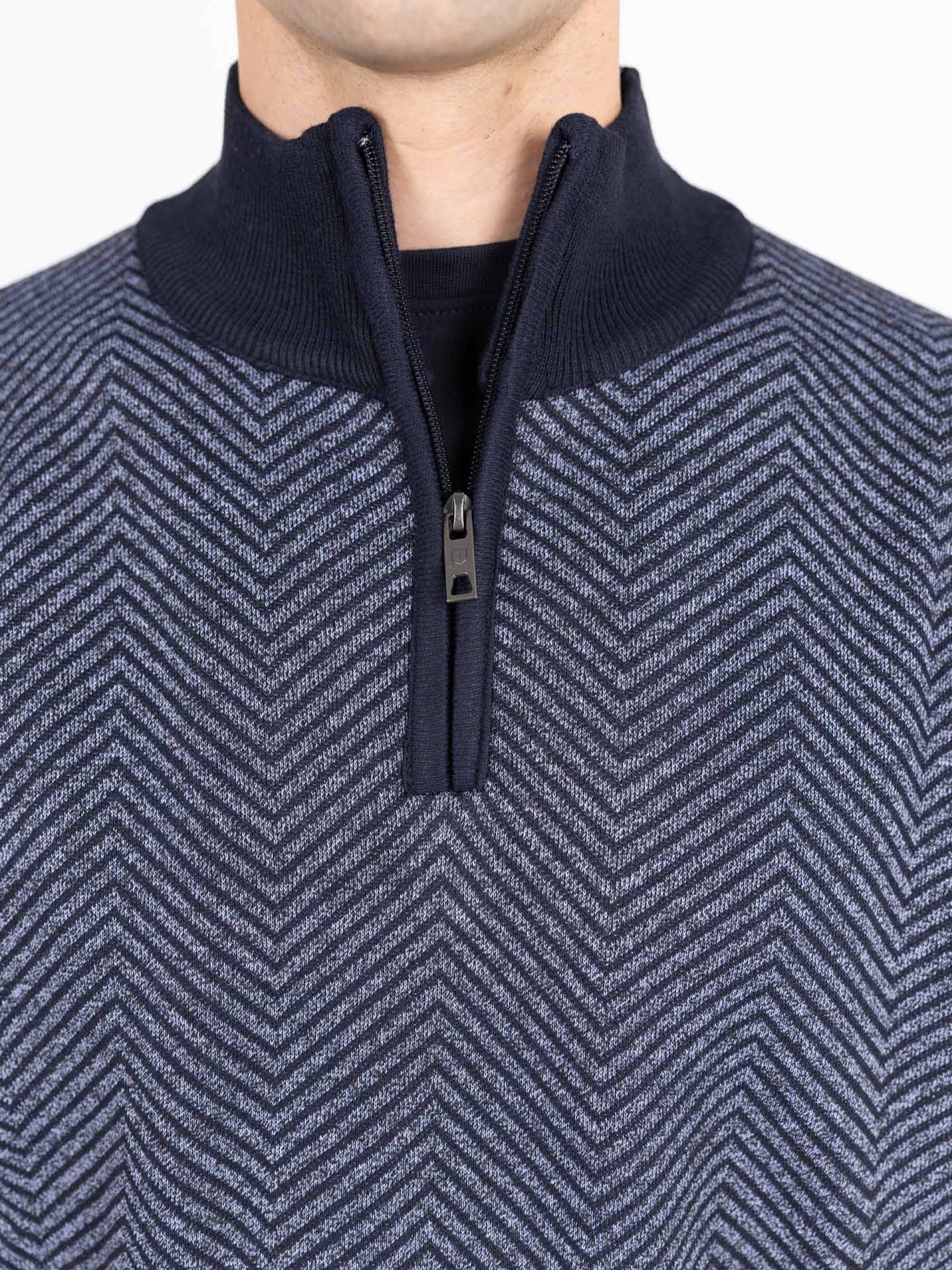 Punto de media cremallera polar