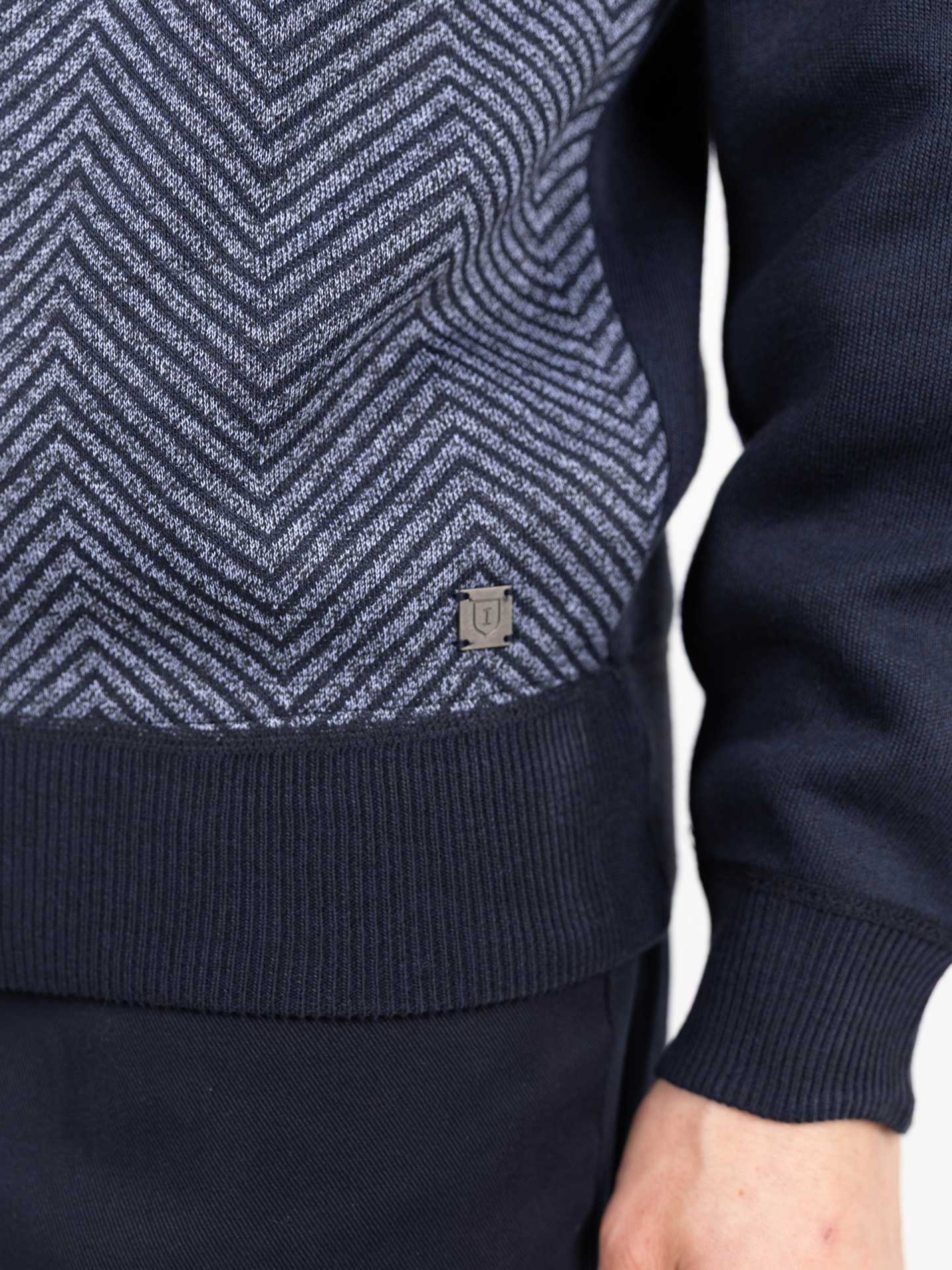 Punto de media cremallera polar