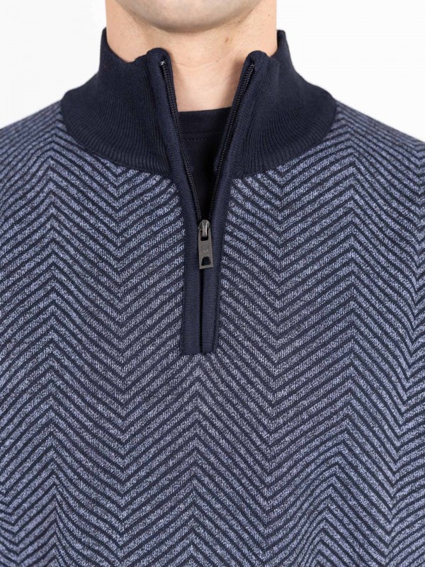 Punto de media cremallera polar Punto de media cremallera polar