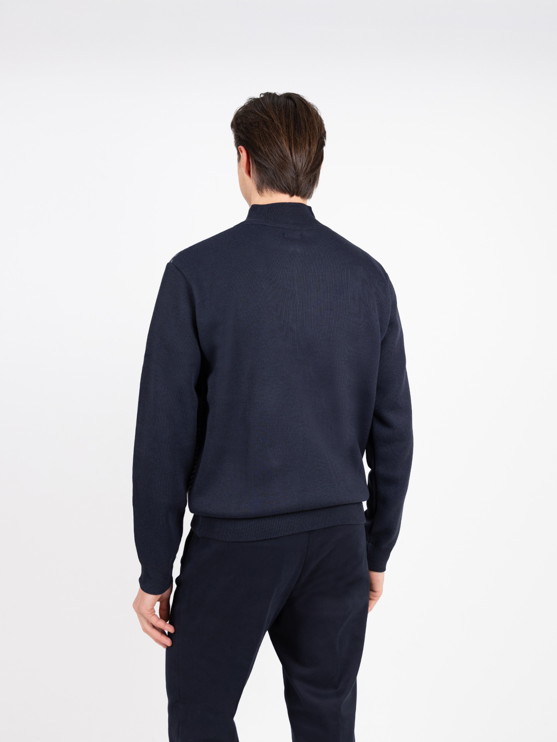 Punto de media cremallera polar