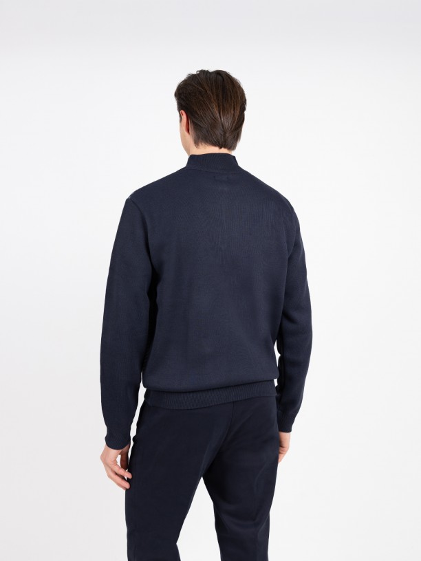 Punto de media cremallera polar Punto de media cremallera polar