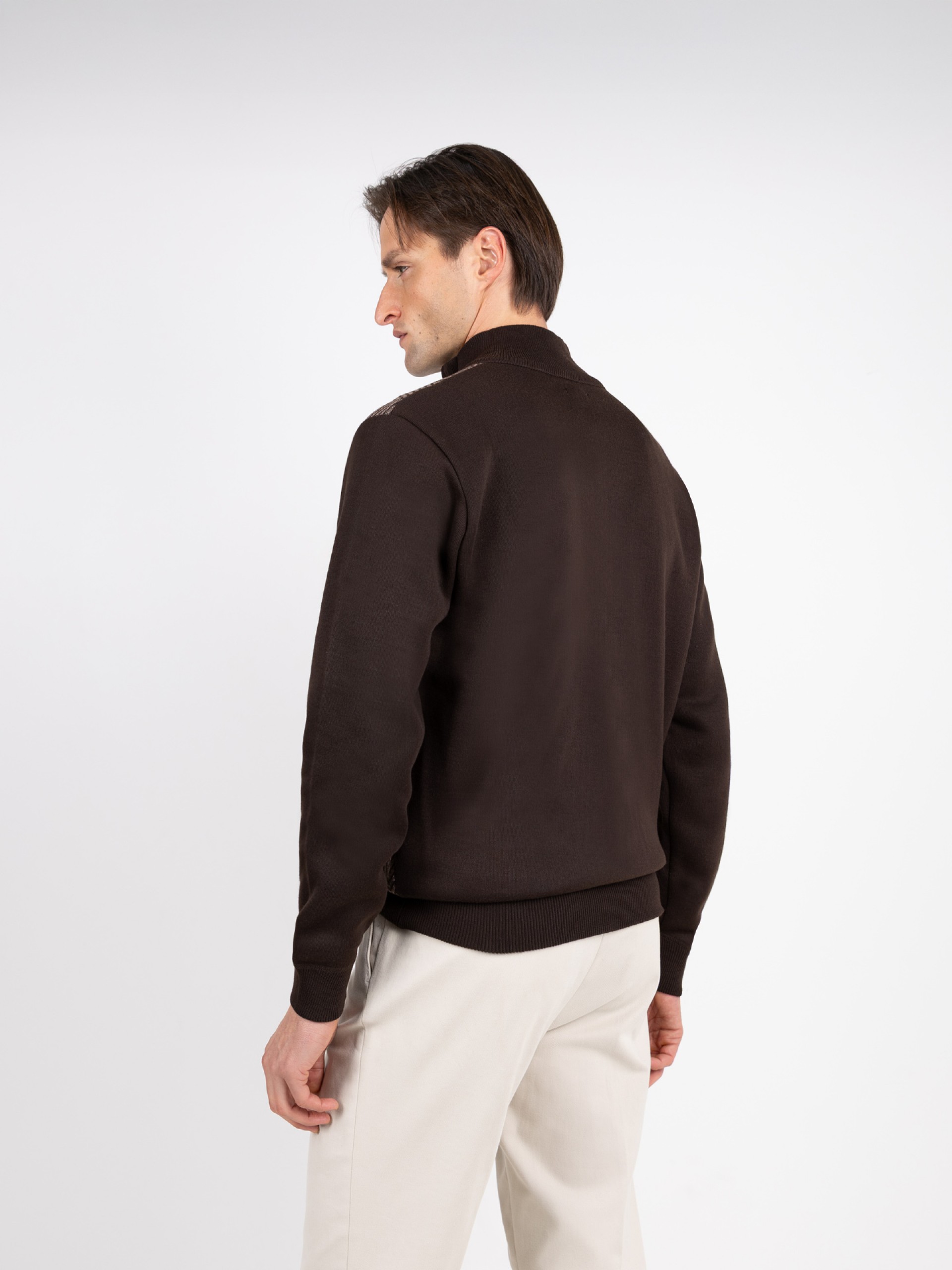 Punto de media cremallera polar