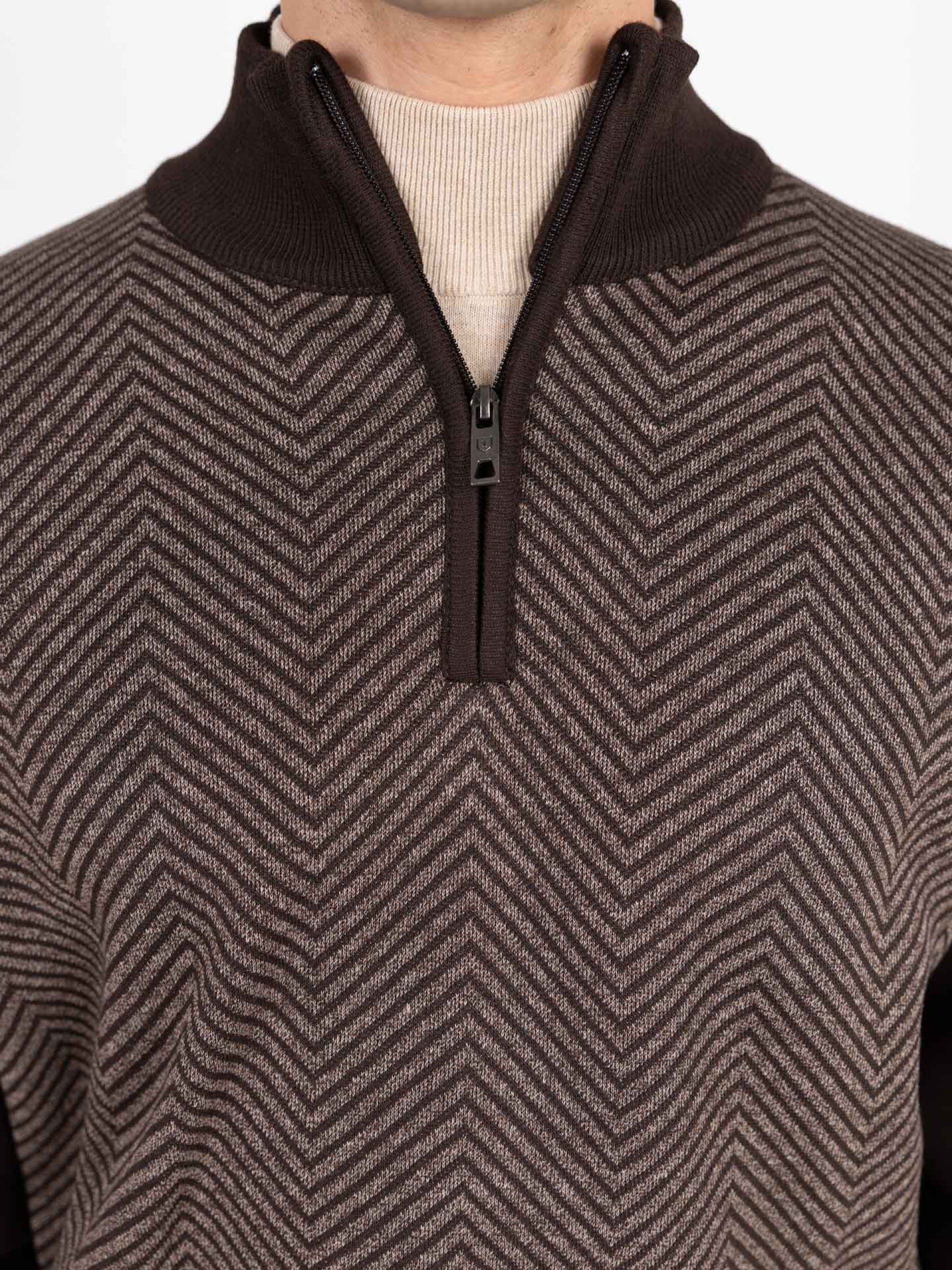 Punto de media cremallera polar