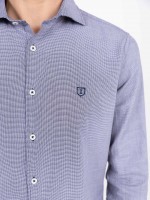 Camisa casual com padrão Camisa casual com padrão