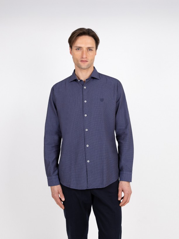 Camisa casual con estampado Camisa casual con estampado