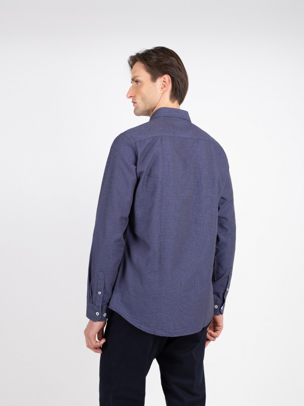 Camisa casual con estampado Camisa casual con estampado