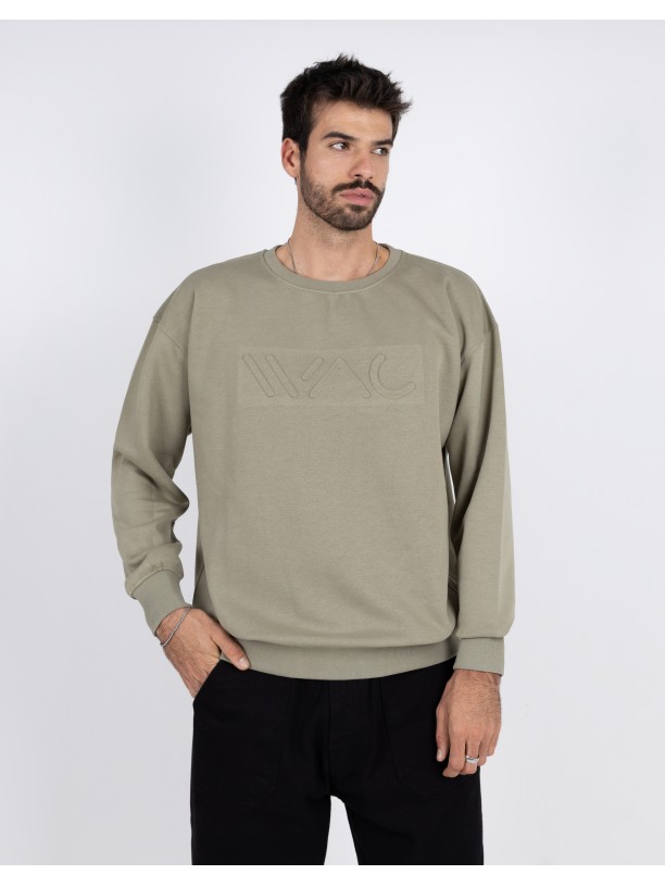 WAC Plain sweatshirt with logo