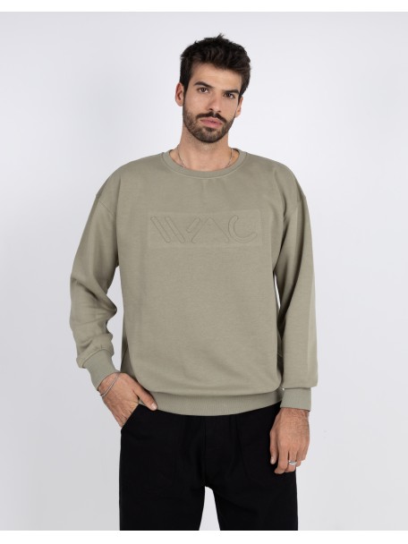 Sweatshirt lisa com log�tipo WAC