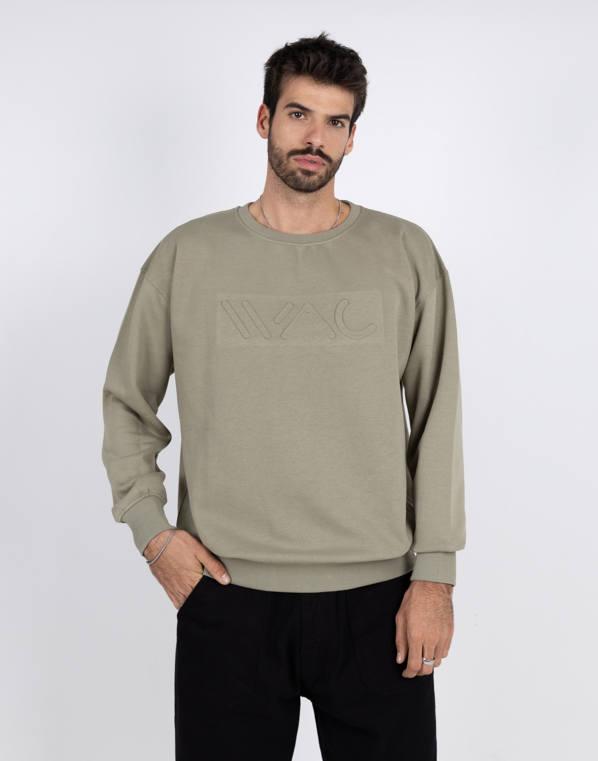WAC Plain sweatshirt with logo