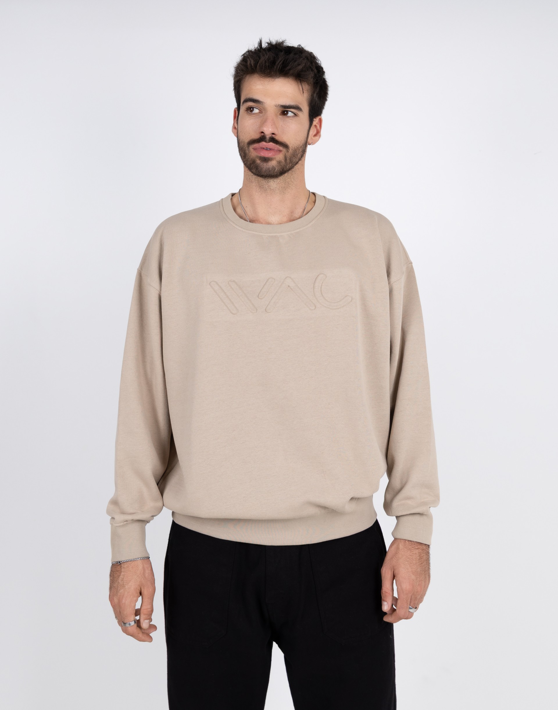 WAC Plain sweatshirt with logo