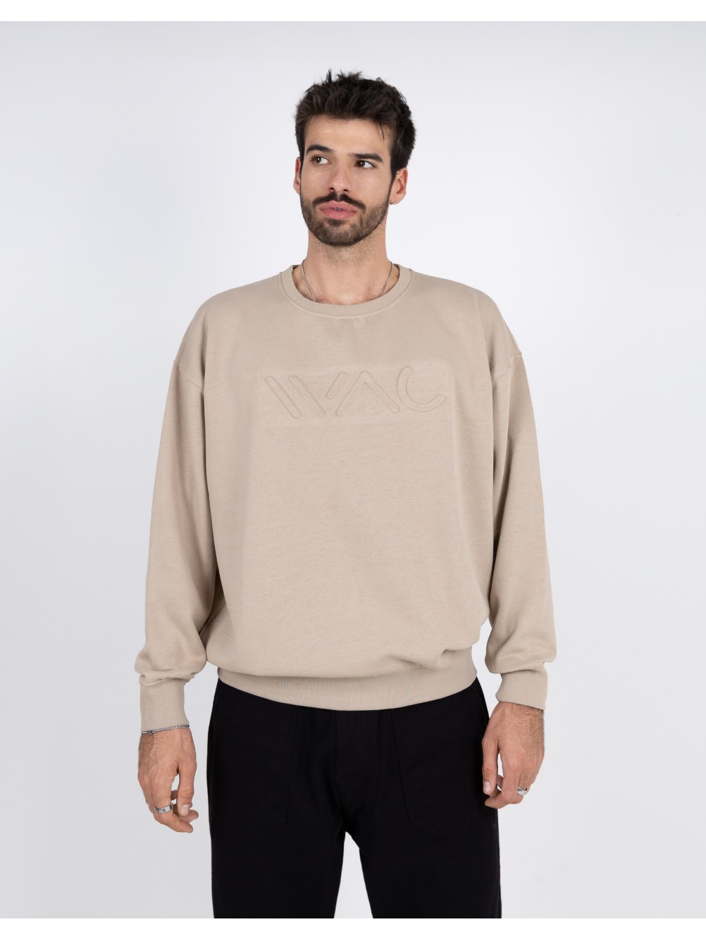 WAC Plain sweatshirt with logo
