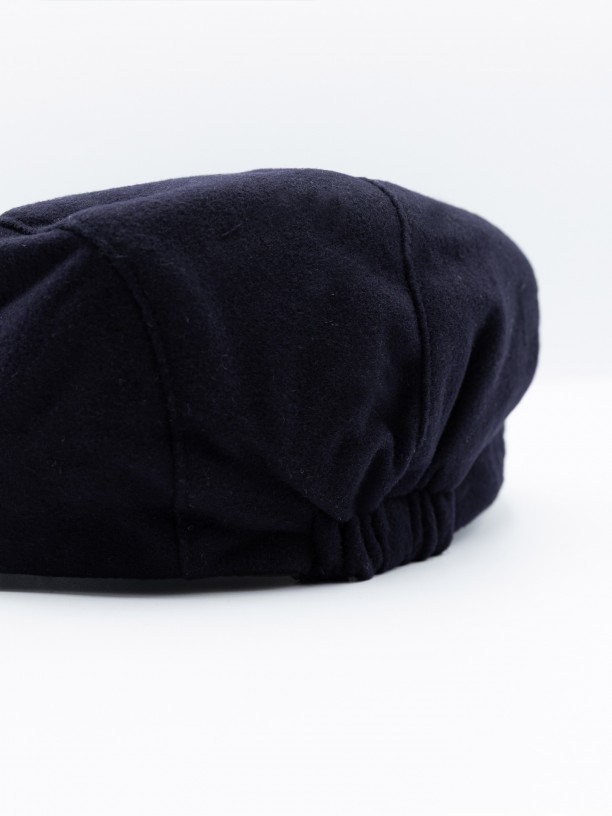 Boina lisa de lã Boina lisa de lã