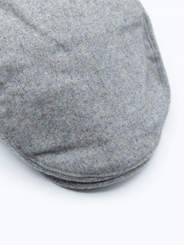 Boina lisa de lã Boina lisa de lã