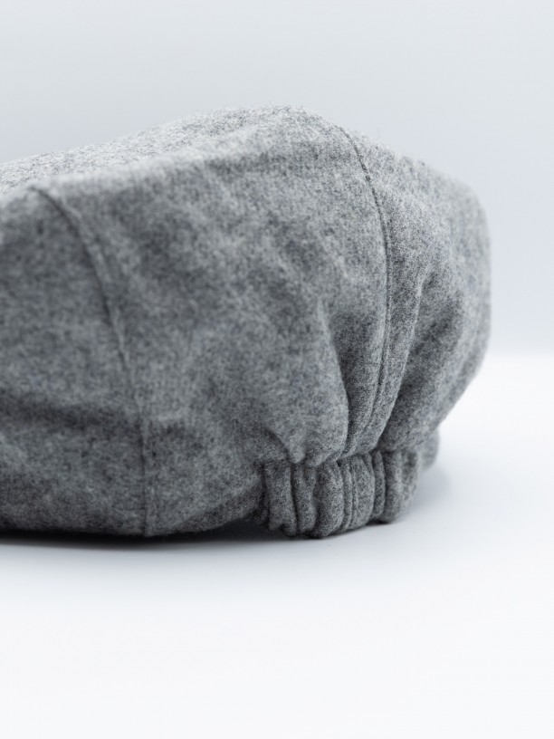 Boina lisa de lã Boina lisa de lã