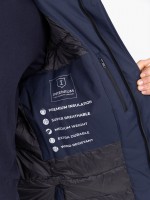 Parka técnica com capuz Parka técnica com capuz