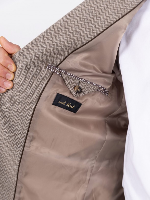 Blazer de l com micro padro