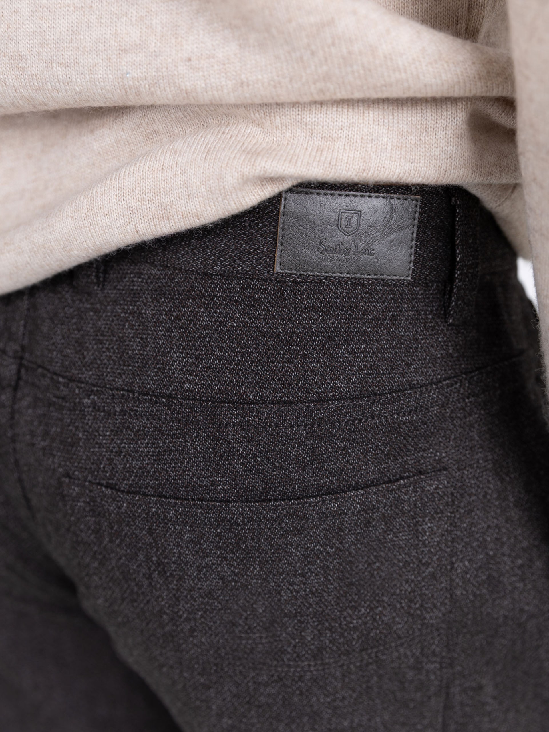 Calça de cinco bolsos