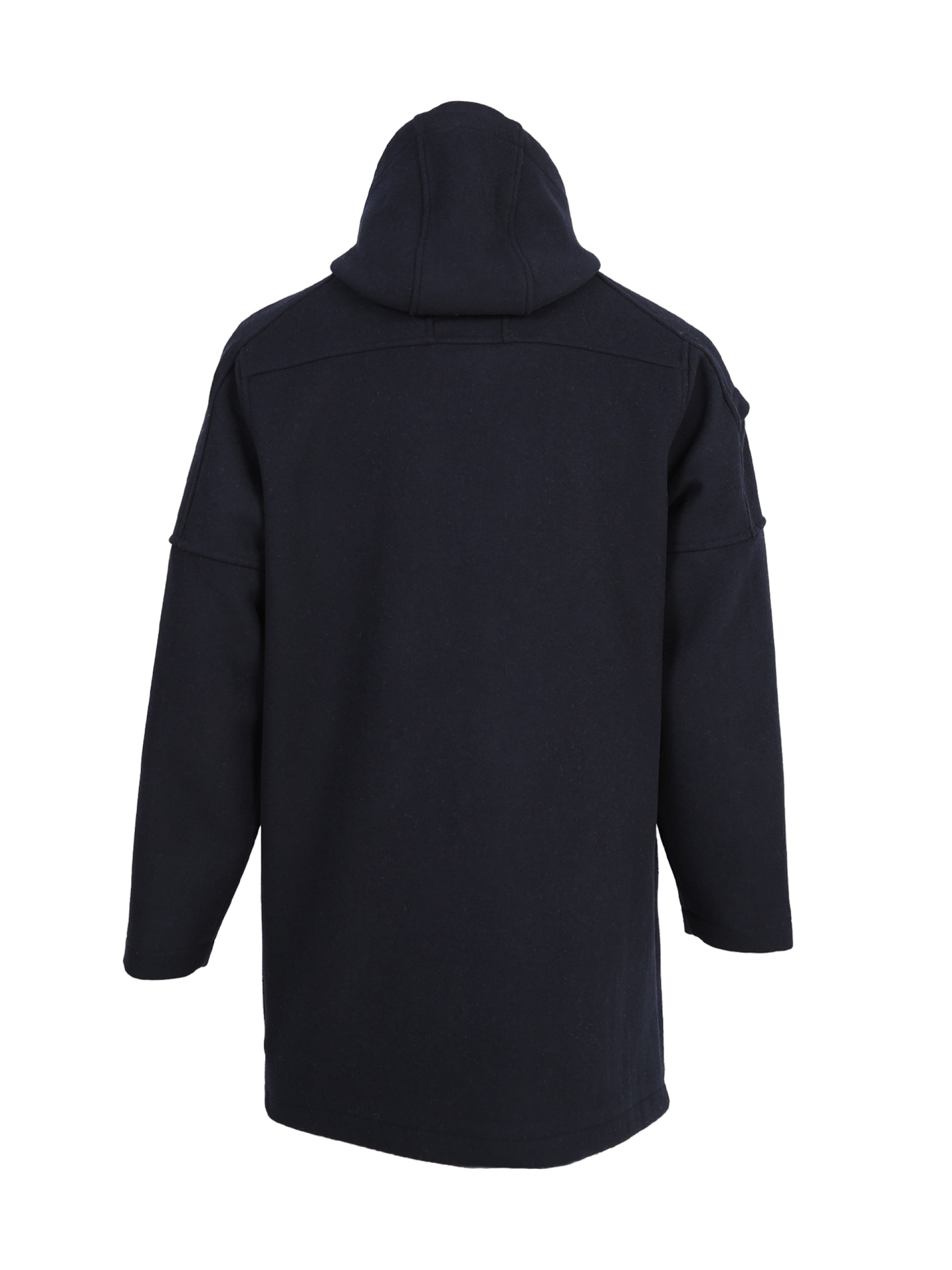 Plain wool anorak