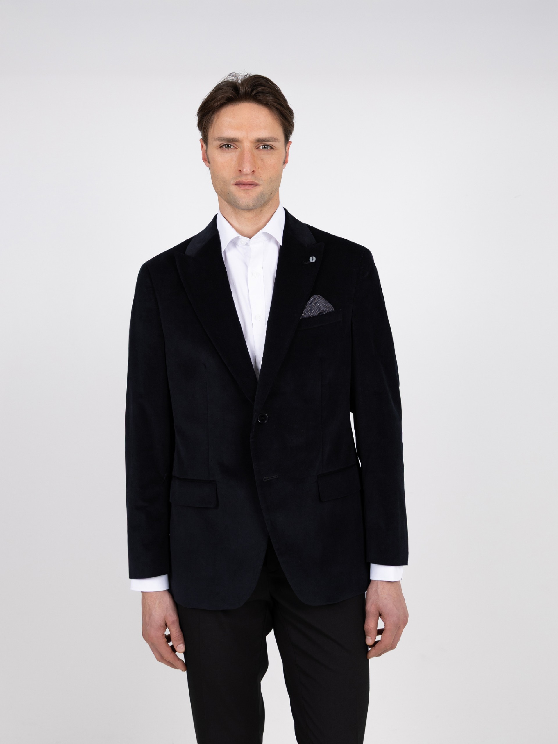 Slim fit velvet regular fit