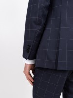 Traje de cuadro escocés de corte Regular Fit Traje de cuadro escocés de corte Regular Fit