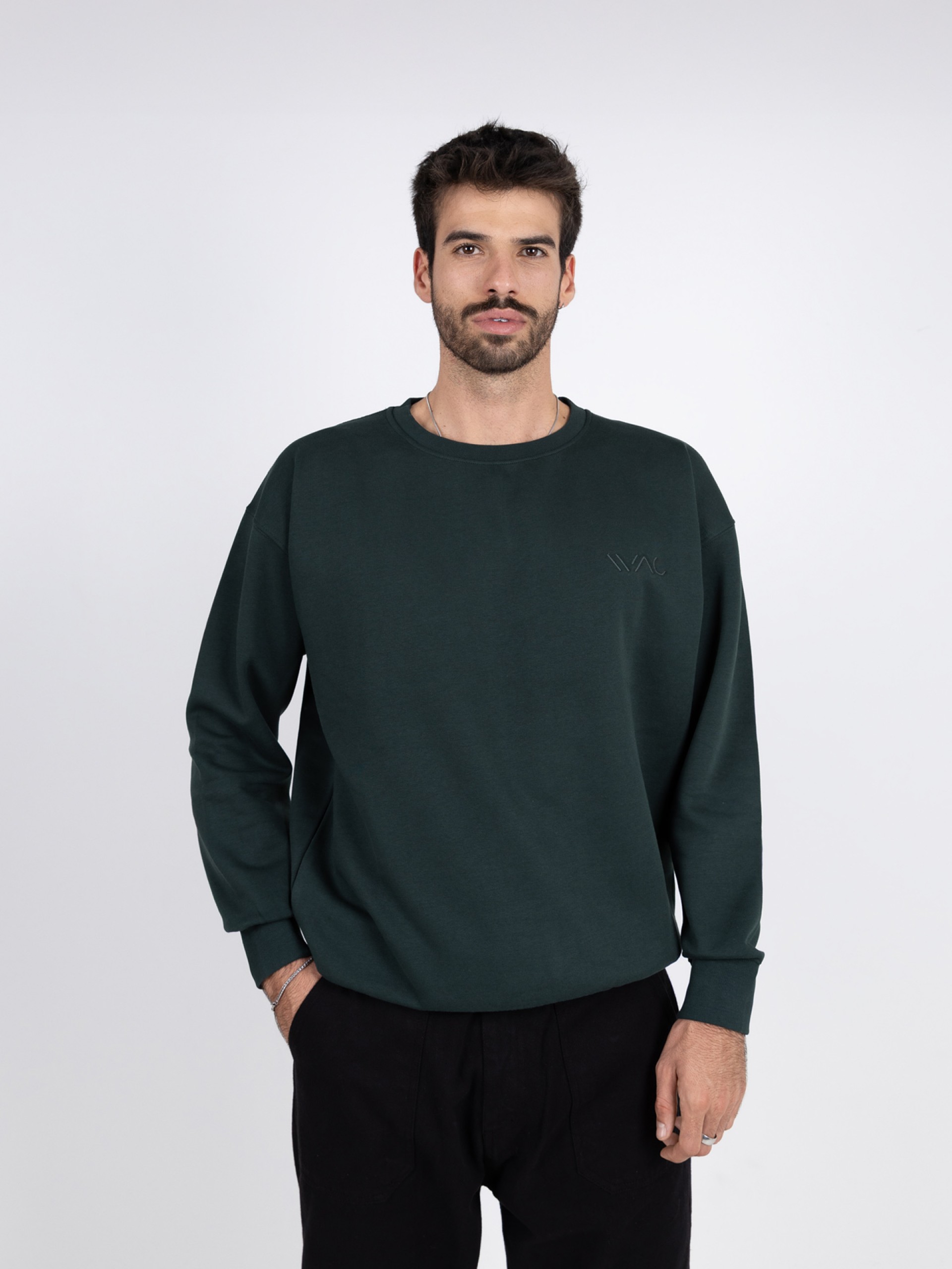 WAC Plain sweatshirt with logo