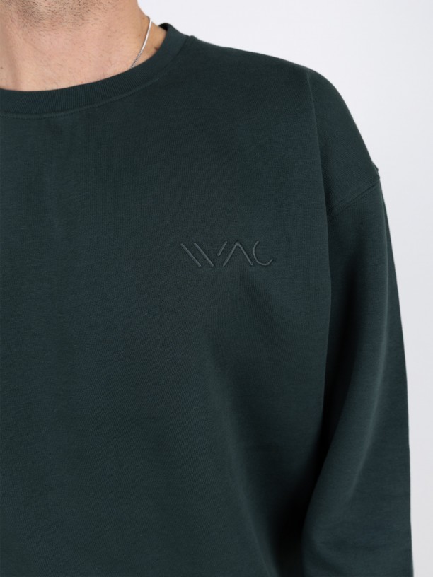 WAC Plain sweatshirt with logo