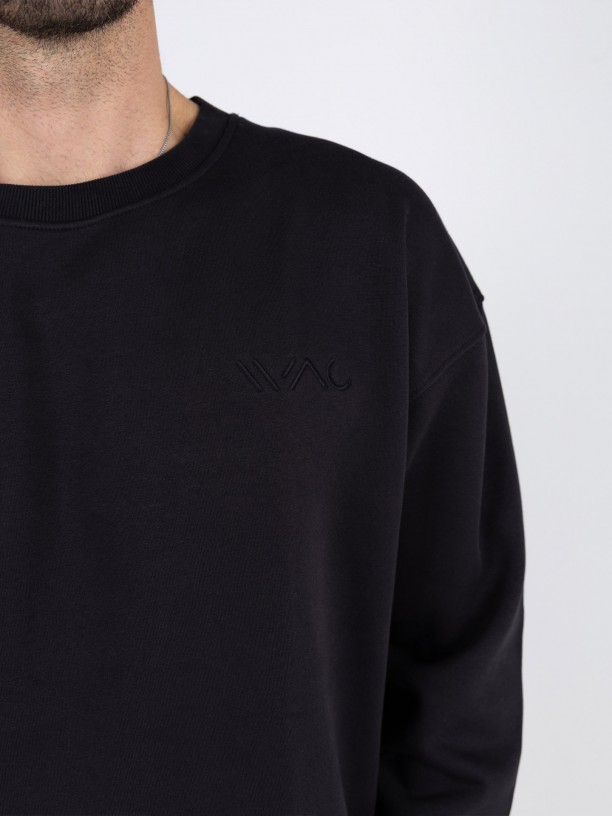 WAC Plain sweatshirt with logo